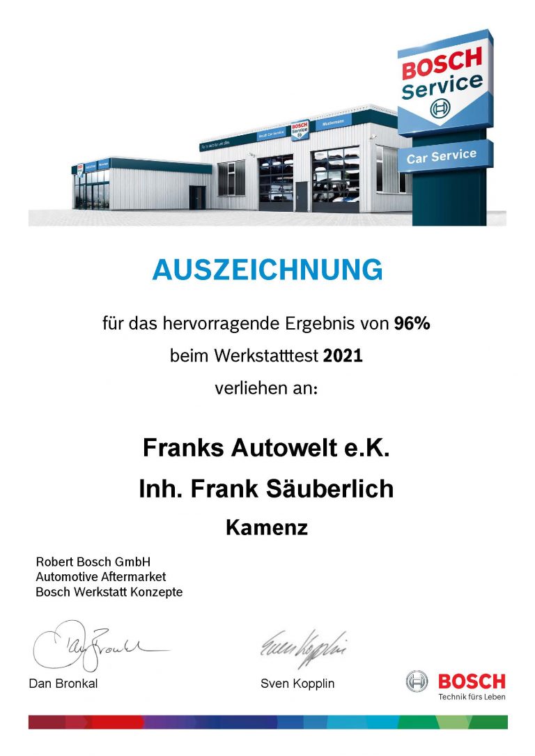 Franks_Autowelt_Kamenz_764984_Werkstatttesturkunde_2021